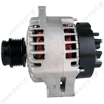 MAN7491 -ΔΥΝΑΜΟ 12V 130A - VECTRA C 1.9 CDTI   102211-8660   ΔΥΝΑΜΟ  MAGNETI MARELLI  12V 130A FIAT BRAVO II, OPEL ASTRA H 3 ΒΙΔΕΣ   12V 130 Amp  PV6 x 61.5  Vauxhall / Opel / Saab Frame Number:	FR47 Replacing 102211-8660 Lucas LRA2946 Hella CA1890   - 