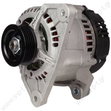 DAN504, DENSO ΔΥΝΑΜΟ FORD  FIAT/MARELLI  63321257 63321425 63321666 63321695 63341695 Man833  12V 70 Amp MAGNETI MARELLI 63321695     PV5 x 60 Product Type:	Alternator  Replacing 63321695 Lucas LRB260 Hella CA1083 Ford Escort - 