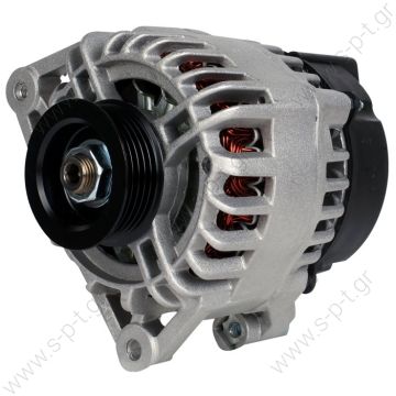 63321730A MAGNETI MARELLI  ΔΥΝΑΜΟ  FORD FIESTA ESCORT  12V 70A FORD ESCORT VII, MAZDA 121 III (DEPC)   Ford Escort, Fiesta 1.8L Diesel 70A 12V 70 Amp   PV5 x 60  	Ford / Jaguar / Mazda Replacing 63321730 Lucas LRB243 Hella CA1217 Ford Mazda   - 