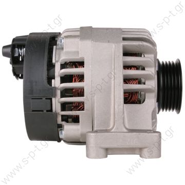 DAN1085  DENSO  ΔΥΝΑΜΟ   ALFA ROMEO   120Α    63377007  14V 105A FIAT GRANDE PUNTO (199) ΚΑΡΦΩΤΟΣ     PV5 x 53.5  Fiat / Iveco / Lancia Replacing 63377007 Lucas LRA3095-LRA2800-LRA2266 Hella CA1998-CA1742-CA1766 Fiat Various Models - 