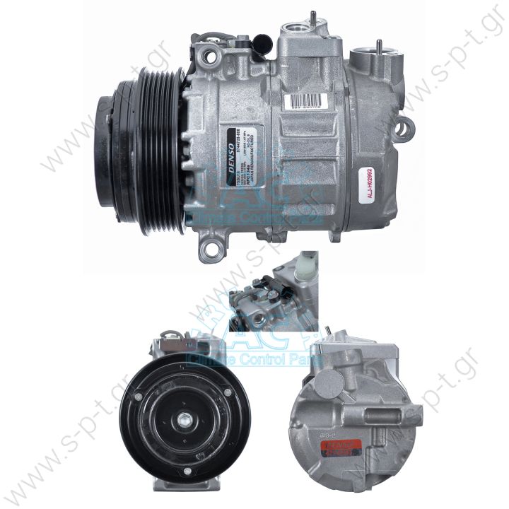 40440020  ΣΥΜΠΙΕΣΤΗΣ MERCEDES W210, W140, VITO, SLK (96-06)  C208 / A208 CLK   W210 / S210 Classe E   DCP17023 COMPRESS C200 KOMPRESOR 95-00  N-DENSO MERCEDES VITO CDI WITH 7SBU16C   OE: 0002300911 - 0002302011 - 0002303911 