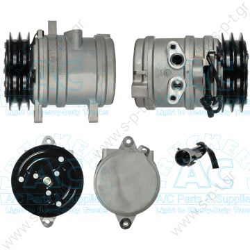 40420009 ΚΟΜΠΡΕΣΕΡ  A/C  DELPHI HARRISON SP10 A2 12V   Harrison  SP 10 12V 121mm 2G A KL000097 Harrison / Delphi SP10 Volume (cc)	150 Ø (mm)	121 Voltage (V)	12 Pulleytype	A2   Corresponding OEM codes: 040654 16372954 22E9791110 3541139M91     - 