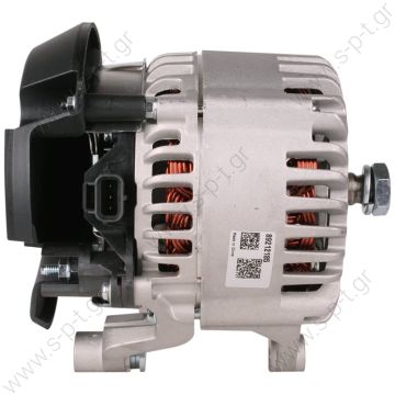 20-150-01008 VISTEON 12V 124 Amp  ΔΥΝΑΜΟ   FORD TRANSIT CONNECT 1.8L GAS 2T1U-10300-BB 2T1U-BB  PV6 x 48 P  Ford / Jaguar / Mazda Frame Number:	FR20 Replacing 2T1U-10300-BB,BC,BD Lucas LRA2853 Hella CA1857 * Ford Transit Connect - 