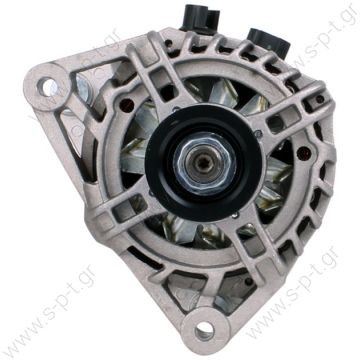 063377409010   MAGNETI MARELLI ΔΥΝΑΜΟ FORD     80Α   FORD FOCUS 1.8\2.0  4ΑΥΤΙΑ  63377409, MAN7409  12V 80 Amp Pulley / Drive:	Pulley PV6 x 48.3     DAN562  DENSO ΔΥΝΑΜΟ FORD  12V 80 Amp   Ford / Jaguar / Mazda  063377409010    FORD FOCUS  - 