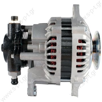 LR1100-501  ΔΥΝΑΜΟ    HITACHI  12V 100 Amp    OPEL COMBO 2ΦΙΣ 1V ΑΝΤΛΙΑ  HITACHI LR1100-501 ISUZU	8971502011   12.3 x 80  	Alternator  Vauxhall / Opel / Saab Frame Number:	FR33 Replacing LR1100-501 Lucas LRB299 Hella JA1370 Opel Vauxhall Various Models - 