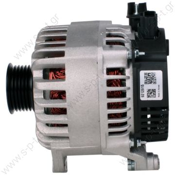 063377409010   MAGNETI MARELLI ΔΥΝΑΜΟ FORD     80Α   FORD FOCUS 1.8\2.0  4ΑΥΤΙΑ  63377409, MAN7409  12V 80 Amp Pulley / Drive:	Pulley PV6 x 48.3     DAN562  DENSO ΔΥΝΑΜΟ FORD  12V 80 Amp   Ford / Jaguar / Mazda  063377409010    FORD FOCUS  - 