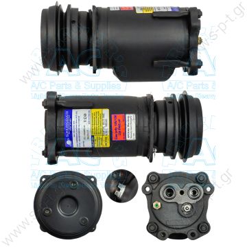 40420001 DELPHI ΚΟΜΠΡΕΣΕΡ A/C    ΣΥΜΠΙΕΣΤΗΣ   GM HARRISON / FRIGIDAIRE / DELPHI   GM HARRISON A6 175 A1 24V    Compressor Delphi (harrison) A6 TYPE : A6     Axial 6 24V 144mm 1G A Compressor Harrison GM A6 - 