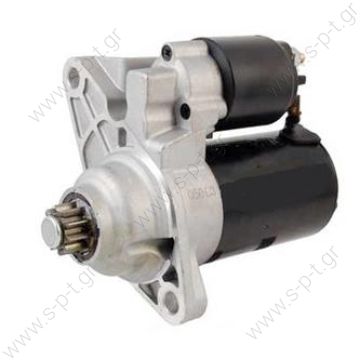 0986018430  BOSCH  ΜΙΖΑ VAG 12v, 1.1kW, 10t, CCW    Μιζα Skoda/VW/Audi/Seat 10 δοντια  12v, 1.1kW, 10t, CCW   BOSCH	0001121016	 BOSCH	0001121017	 LUCAS	LRT00220	 LUCAS	LRT220	 VALEO	458421	 VALEO	D6GS36	 VW (VOLKSWAGEN)	02T911023E	 VW  02T911023EX - 