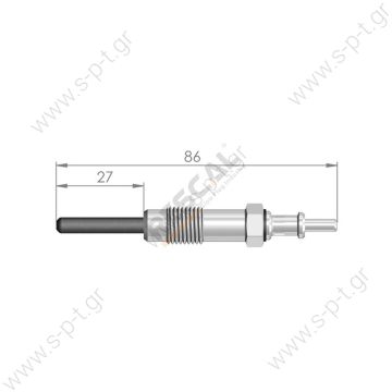 GN 961  ΠΡΟΘΕΡΜΑΝΣΗ 11.5V GN-961 Reference No.: 0 250 202 026 Glow Plug 11,5 V Post-Heating   Manufacturer	Reference No. Beru	961 MJ Beru	0 100 226 250 Bosch	0 250 202 026 Mercedes	001 159 2601 - 