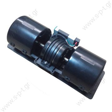 HISPACOLD 5300068   ΜΟΤΕΡ  ΔΙΠΛΟ ΚΟΜΠΛΕ ΜΕ ΠΛΑΚΕΤΑ [ ΜΠΛΕ ] Hispacold double blower with controller   Twin Blower 24v  Double axial motor fan Hispacold OE: 5010531145 - 5300068 - 593111 HISP5300068    Double blower Hispacold Hispacold Double Blower W/S - 