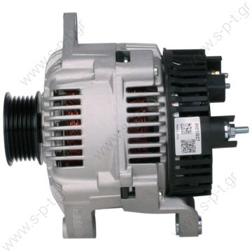 436617, VALEO  A13VI107    VALEO ΔΥΝΑΜΟ    12V 110 Amp  RENAULT SPIDER MEGANE 2.0 16V 12V 110A PV6 [    Pulley / Drive:	Pulley PV6 x 57.6 Product Type  Renault / Volvo Replacing A13VI107 Lucas LRB403 Hella CA1200 Renault Various Models - 