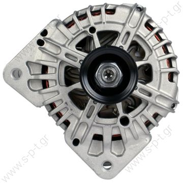 0124525043, BOSCH ΔΥΝΑΜΟ RENAULT  0986046250  BOSCH  ΔΥΝΑΜΟ RENAULT    RENAULT LAGUNA II MEGANE II SCENIC II NISSAN PRIMASTAR D	12V 150 Amp    Pulley PV6 X 49 Product Type 	Renault / Volvo    0124 525 043 Lucas LRA2369 Hella CA1824 Renault Various Models - 