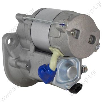 128000-1152 DENSO ΜΙΖΑ  Yanmar 3TNA72 John Deere 455 Mustang Komatsu 119620-77011 128000-1150   12V 1.0 Kw  Drive 11 Teeth 	Starter Motor Product Application:	Yanmar Various Equipment Replacing 128000-1150 Lucas LRS1360 Hella JS909 Yanmar / John Deere - 