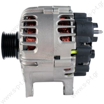 SG12B097  VALEO   ΔΥΝΑΜΟ RENAULT  NISSAN  OPEL     12V 125 Amp  NISSAN2310000Q0K ,RENAULT7700427476,    PV6 X 49    VALEO437423, 439464, 2542640, 2542722, 2542722A, 2542722  SG12B097 Lucas LRA2158 LRA2059 Hella CA1661 Renault Various Models - 