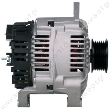 436617, VALEO  A13VI107    VALEO ΔΥΝΑΜΟ    12V 110 Amp  RENAULT SPIDER MEGANE 2.0 16V 12V 110A PV6 [    Pulley / Drive:	Pulley PV6 x 57.6 Product Type  Renault / Volvo Replacing A13VI107 Lucas LRB403 Hella CA1200 Renault Various Models - 