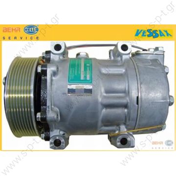 40405333 ΣΥΜΠΙΕΣΤΗΣ  COMPRESSOR SCANIA TRUCK SANDEN SDH15 24V 8PV VERT PAD    SCANIA Serie P/G/R/T OE: 1853081 - 1888033 - 6023 - 8290 - 