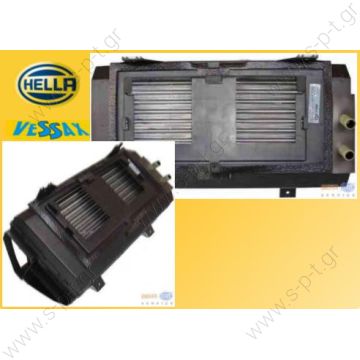 9MX 351 314-071 (9MX351314071)   MERCEDES-BENZ A 641 830 04 61  ΨΥΓΕΙΟ ΚΑΛΟΡΙΦΕΡ MERCEDES MK-SK     Housing   HELLA 9MX 351 314-071 (9MX351314071), Heat Exchanger, interior heating MERCEDES MK	1987-1996 SK	1987-1996 - 