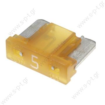 50295593 HERTH+BUSS ELPARTS    ΑΣΦΑΛΕΙΑ ΜΑΧΑΙΡΩΤΗ ΜΙΝΙ   5Α  ΜΠΕΖ - Fuse ΑΣΦΑΛΕΙΑ ΜΙΝΙ 5Α FORD 9L3T-14A094-AA - 