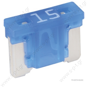 50295596 HERTH+BUSS ELPARTS   ΑΣΦΑΛΕΙΑ ΜΑΧΑΙΡΩΤΗ ΜΙΝΙ   15Α ΜΠΛE  - Fuse ΑΣΦΑΛΕΙΑ ΜΙΝΙ 15Α FORD 9L3T-14A094-DA - 