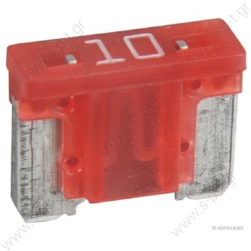 50295595 HERTH+BUSS ELPARTS  ΑΣΦΑΛΕΙΑ ΜΑΧΑΙΡΩΤΗ ΜΙΝΙ  10A ΚΟΚΚΙΝΗ  - Fuse ΑΣΦΑΛΕΙΑ ΜΙΝΙ 10Α FORD 9L3T-14A094-CA - 