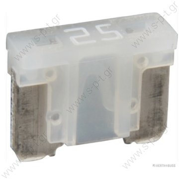 50295598 HERTH+BUSS ELPARTS   ΑΣΦΑΛΕΙΑ ΜΑΧΑΙΡΩΤΗ ΜΙΝΙ   25Α ΛΕΥΚΗ  - Fuse ΑΣΦΑΛΕΙΑ ΜΙΝΙ 25Α FORD 9L3T-14A094-FA - 