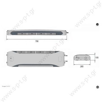 BEU-228-100   ΕΞΑΤΜΙΣΤΗΣ 28.700 BTU 12V 3 ΤΑΧΥΤΗΤΩΝ  Evaporator Formula Concord 12V - LHD 228 EVAPORATOR UNIT 228L EVAPORATOR ASSEMBLY BEU-228-100 BEU-228L-100 FORMULA MINI-BUS EVAPORATOR UNIT ASSEMBLY LHD O-RING - 