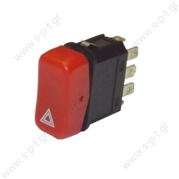 MERCEDES 002 545 4807 Switch Nr. A 005 545 92 24 , A 0047 545 38 24 Description	Hazard warning switch for Evobus - 