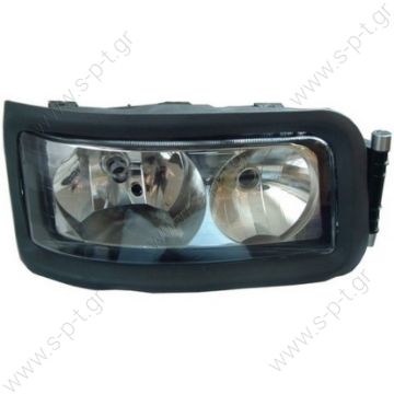 81658152 KAMAR ΦΑΝΟΣ ΕΜΠΡΟΣΘΙΟΣ   ΜΑΝ TGA MN81251016450 Headlamp MAN TGA Right Right headlight for MAN TGA with height adjustment  OE numbers: 81251016450  81251016422  81251016466  81251016438 - 