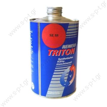 SE55  ΛΑΔΙ   BOCK ΣΥΜΠΙΕΣΤΗ  RENİSO TRITON SE 55 POE   36.13.01.007  Sutrak p/no 36.13.01.007 Description  compressor oil SE55 1 Ltr can, sutrak part number 36.13.01.007   TYPE: TRITON PAG 55 OIL - 1 LITRE TIN  36.13.01.007  Nr./Ref.: 09.11006.0007   - 