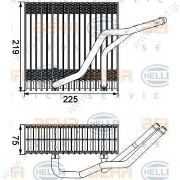 20211036   ΕΒΑΠΟΡΕΤΑ A/C AUDI    Evaporators > Cars > Audi A3 TT Seat Arosa Leon Toledo Octavia 1J1820007A / 1J1820007B / 1J1820103A   AUDI : 1J1820103A SEAT : 1J1820103A, 1J1820007A SKODA : 1J1820103A VOLKSWAGEN : 1J1820103A  - 