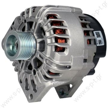 0124525044   BOSCH ΔΥΝΑΜΟ OPEL  0124525133   ΔΥΝΑΜΟ  BOSCH RENAULT LAGUNA II MEGANE II SCENIC II  NISSAN PRIMASTAR D	12V 150 Amp  Pulley PV7 x 49  	Renault / Volvo Frame Number:	FR63 Replacing 0124 525 044 Lucas LRA2368 Hella CA1827 Renault Various Models - 