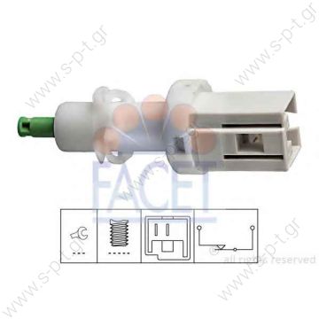 70485103 HERTH+BUSS ELPARTS - Brake Light Switch Βαλβίδα stop ALFA ROMEO 7627639 7682537 CITROËN 4534 17 FIAT 0000007682 0000007682537 0007627639 0007682537 7627639 7682537 LANCIA 7627639 7682537 PEUGEOT 4534 17 - 