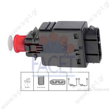 70485095    ΒΑΛΒΙΔΑ STOP BMW     ΒΑΛΒΙΔΑ ΦΡΕΝΩΝ BMW 3, 5, 7, Z1     HERTH+BUSS ELPARTS - Brake Light Switch	Βαλβίδα stop BMW 1382385 61311382385 61318360417 8360417 GENERAL MOTORS 1240598 90458542 LAND ROVER AMR2010 PRC9915 OPEL 01240598 12 40 598 - 