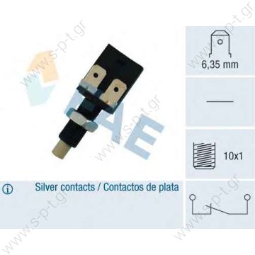 70485058 ΒΑΛΒΙΔΑ STOP CITROEN AX,BX,PEUGEOT 205,305,309,505 86-98  7.1007  FACET Διακόπτης των φώτων φρένων  Βαλβίδα stop CITROËN 7910033931 CITROEN/PEUGEOT 4534 02 7910033931 95 494 812 95 495 530 PEUGEOT 4534 02 RENAULT 77 00 308 867 TALBOT 7910033931 - 