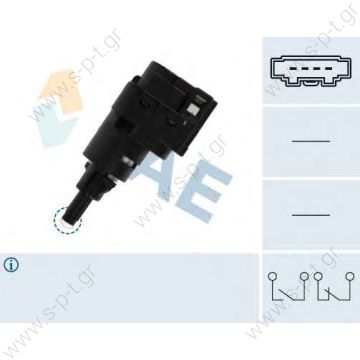 70485618  ΒΑΛΒΙΔΑ ΦΡΕΝΩΝ AUDI A3, SEAT ALTEA, IBIZA IV, LEON, VW GOLF V     HERTH+BUSS ELPARTS - Brake Light Switch  Βαλβίδα stop AUDI 6Q0 945 511 SEAT 6Q0 945 511 SKODA 6Q0 945 511 VW 6Q0 945 511 - 