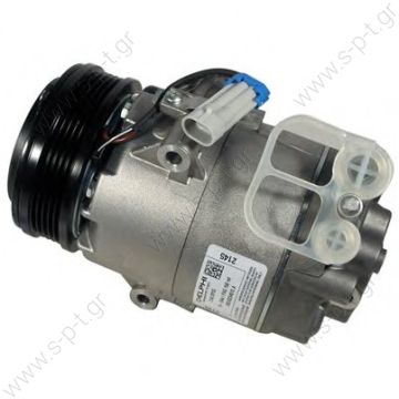 ΣΥΜΠΙΕΣΤΗΣ OPEL ASTRA G, CORSA C, MERIVA I, ZAFIRA I  854111 / 09165714 COMPRESSOR PART COMPRESSOR TYPE DENSO CVC  OPEL	9165714 OPEL	1854111   DENSO	 DCP20015 - Compressor, air conditioning  COMPRESOR OPEL ASTRA G - OE: 09165714 / 93176855 / 1854111    - 