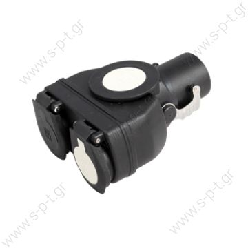 51305645   ΠΡΟΣΑΡΜΟΓΕΑΣ ΠΡΙΖΑ   HELLA 8JA 005 952-061 (8JA005952061) Socket Adapter MERCEDES-BENZ 0025401181 Adapter: 15-pin to 7-pin, trailer plug socket A0025401181 for Mercedes-Benz O 530 N3 LANG EURO 3 - 