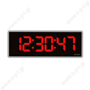 SANEL ΨΗΦΙΑΚΟ ΡΟΛΟΙ SDS313 Bus Digital Clocks Red	12 - 24V	 200 x 48 x 70	55 sec. time 5 sec. temp. - 