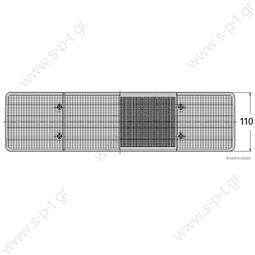 MERCEDES-BENZ 83830023 HERTH+BUSS ELPARTS - Combination Rearlight  KÖGEL 322826 KRONE 5336608/0 MERCEDES-BENZ A 002 544 07 03 002 544 07 03 - 