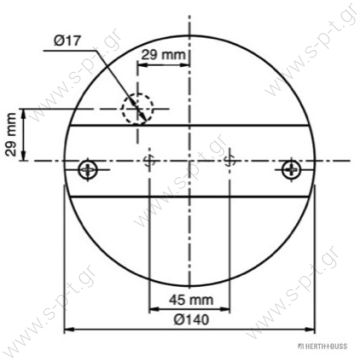 MERCEDES 83840318 HERTH+BUSS ELPARTS -ΦΑΝΟΣ ΟΠΙΣΘΙΟΣ  ΦΟΡΤΗΓΟΥ  Combination Rearlight MERCEDES-BENZ A0015446303  001 544 63 03 KÖGEL 6603082   77896  77898 DAF 0563048 563048 - 