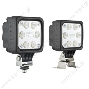 LED5F.47900  WESEM LED1F ΦΑΝΟΣ ΕΡΓΑΣΙΑΣ LED LED work lamps 12-48V - 1500lm - 2500lm  Dimensions: 100 x 100  IP Rating: IP68, IP69K  Correct polarity required. Permissible power supply voltage of 12V-24V LED module is 10-30V DC.  - 