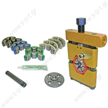 SET ΑΠΟ ΠΡΕΣΣΕΣ 41.13700    ATCO Hose Crimper  Manual Crimper - Mod. 3710 - With Crimp Dies  Click to view larger image NEW AUTOMOTIVE AC HOSE CRIMPER- ATCO MODEL 3710 - 