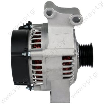 DAN587   DENSO  ΔΥΝΑΜΟ FORD FOCUS 1,4   12v, 80A  0986044701  BOSCH    VALEO	437623   0633774020    FORD 98AB10300GJ DENSO	1022118040 DENSO	102211-8040 DENSO	1022118041 DENSO	102211-8041 DENSO	1022118042 DENSO	102211-8042 - 