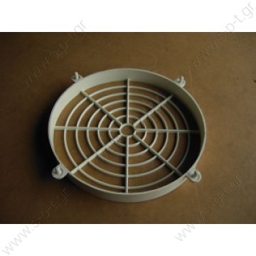 HISPACOLD 3350122  ΚΑΛΥΜΜΑ ΦΤΕΡΩΤΗΣ Plastic fan grid Hispacold Ref.: 3350122 4 hole fixing TYPE: Cover the condenser fan HISPACOLD (the propeller 255mm) Application: SCANIA IRIZAR - 