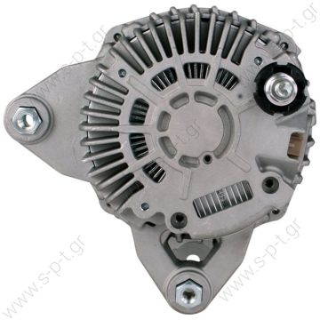 23100-JD200   MITSUBISHI   ΔΥΝΑΜΟ   NISSAN QASHQUAI 1.6L 2005> 120A PV7  :MITSUBISHI	A2TJ0281ZC   NISSAN	23100-JD200   LESTER:11344 120A/12V CW 7S ALTERNATOR FOR NISSAN QASHQAI J10 JJ10 1.6 HR16DE TIIDA LIVINA - 