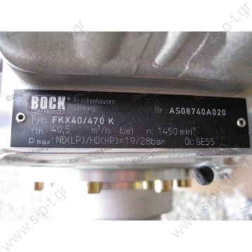 40430085   ΣΥΜΠΙΕΣΤΗΣ  BOCK FKX 40/470K OE: 1102030B - 13988 - 21112410 - 21112430-Nr./Ref.: 11033970     BOCK A/C compressor FKX40/470K standard , w/o unloader, equipped with valves   kompresor BOCK FKX40-470 K, OEM 13988 / 240101060-45 / 2401016007    - 