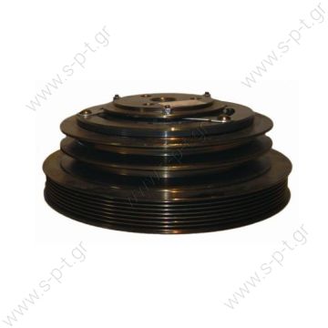 HISPACOLD 4050027  ΤΡΟΧΑΛΙΑ ΚΟΜΠΡΕΣΣΕΡ 7PK-2SPB / 250mm  Clutch Hispacold 24V Ref.: 4050027 2c 7PK V250 2x185mm 8xk225mm - 