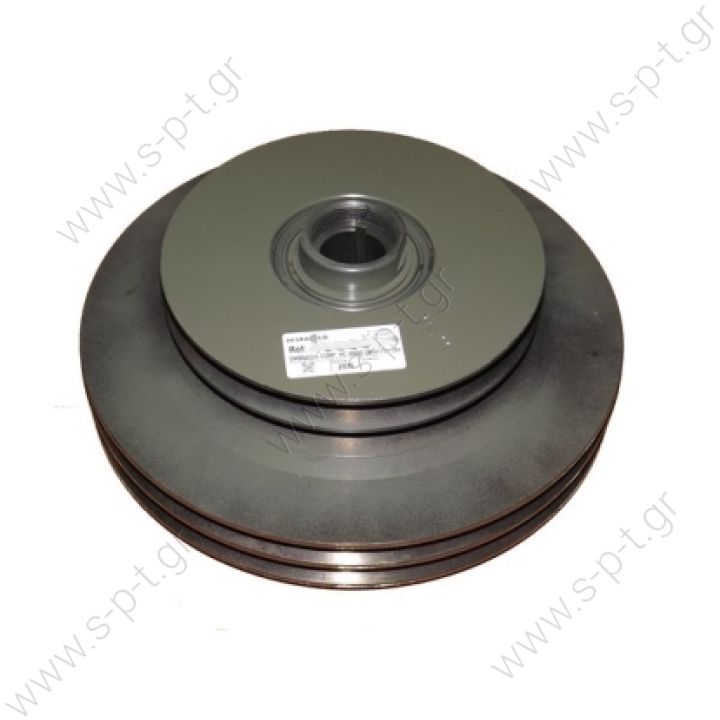 HISPACOLD 4050311  ΤΡΟΧΑΛΙΑ ΚΟΜΠΡΕΣΕΡ 2XSPBX175mm - 2XSPAX260mm  Clutch w/o coil Hispacold 4050311 2xBx175, 2xAx260mm 