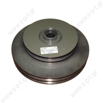 HISPACOLD 4050311  ΤΡΟΧΑΛΙΑ ΚΟΜΠΡΕΣΕΡ 2XSPBX175mm - 2XSPAX260mm  Clutch w/o coil Hispacold 4050311 2xBx175, 2xAx260mm  - 