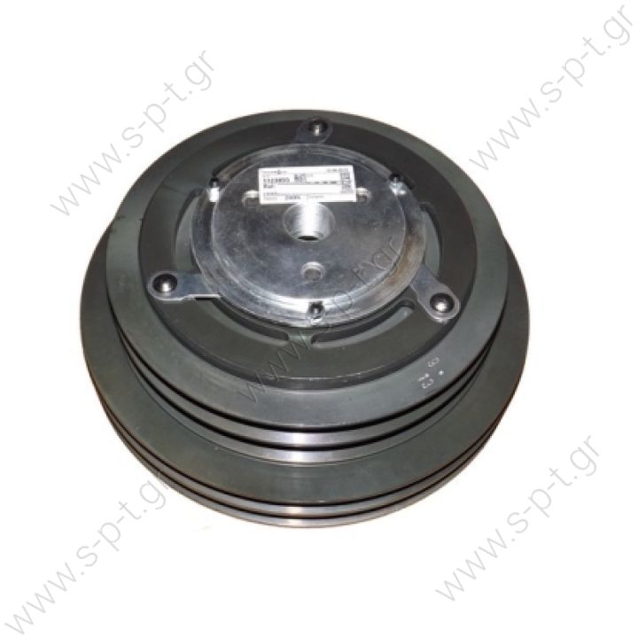 HISPACOLD 4050035  ΤΡΟΧΑΛΙΑ ΚΟΜΠΡΕΣΣΕΡ  2XSPBX210mm - 2XSPAX250mm  Clutch w/o coil Hispacold Ref.: 4050035 2xAx250, 2xBx210mm  4050035 HISPACOLD MAGNETIC CLUTCH 24V